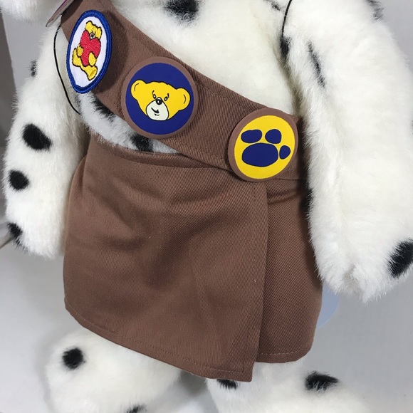 Build A Bear Girl Scout Brownie Stuffed Dalmatian - Picture 4 of 10